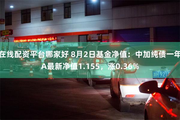 在线配资平台哪家好 8月2日基金净值：中加纯债一年A最新净值1.155，涨0.36%