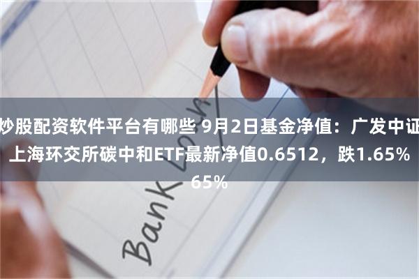 炒股配资软件平台有哪些 9月2日基金净值：广发中证上海环交所碳中和ETF最新净值0.6512，跌1.65%